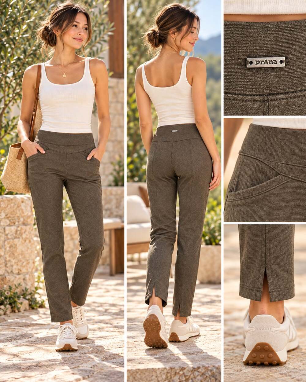 Prana Green Knit Pants